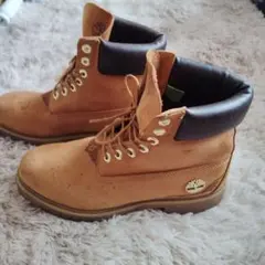 Timberland　 希少　イエローブーツ ワークブーツ ブラウン　8W