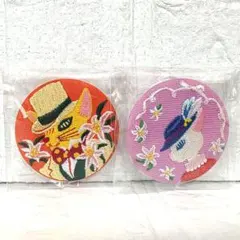 【スタジオジブリ】刺繍ブローチ　12点セット　耳をすませば　未使用　レア 2025年最新】ジブリ 刺繍ブローチ 耳をすませばの人気アイテム