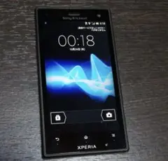 au SONY Xperia acro HD IS12S ブラック
