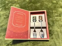 【新品未使用】ディズニー クリスマス スーベニア スプーン フォーク
