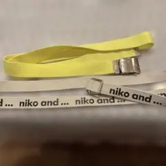 ニコアンドとウィゴーのベルトのサムネイル