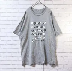 【カンタベリー/CANTERBURY】プリント半袖TシャツXLオーバーサイズ 綿のサムネイル