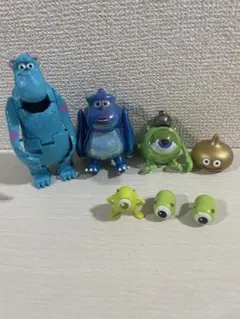 モンスターズインク ハッピーセット 2001年製 5体セット - メルカリ