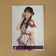 乃木坂46 一ノ瀬美空 生写真 ビリヤニ 封入 チュウ