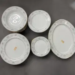 希少 ノリタケ NOBLE 2600 プレート 25枚 金彩 花柄