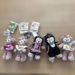 タグ付き新品3 タグなし2ダッフィー シェリーメイ ハロウィン 2014 計5個