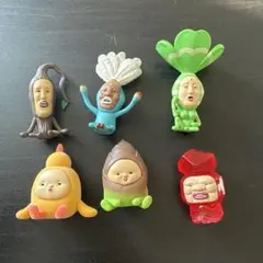 ④こびとづかん おすわりマスコット4 こびとずかんガチャガチャ　6種セット