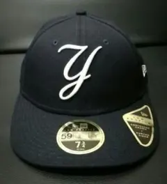 【美品】ニューエラ × ニューヨーク・ヤンキース キャップ 筆記体ロゴ yロゴ