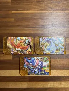 ポケモンフレンダ ベストタッグ１弾 レガシー3種 ホウオウ ルギア ゲッコウガ