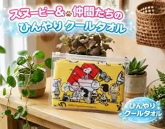 ​【新品未開封】スヌーピー クールタオル ケース付 88×20cm PEANUT