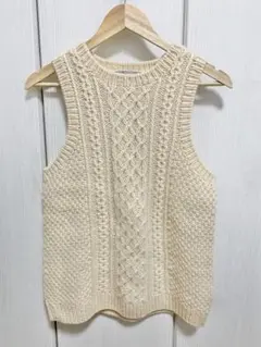 spick and span ニットベスト