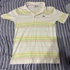 LACOSTE ラコステ ボーダー ポロシャツ サイズ2