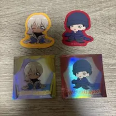 ちぢませ隊　ステッカー　安室透　赤井秀一