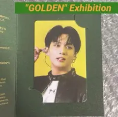 BTS ジョングク グク 展示会 入場特典 トレカ GOLDEN ★①