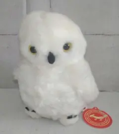 【新品】 上野動物園 シロフクロウ ぬいぐるみ タグ付 吉徳 ふくろう