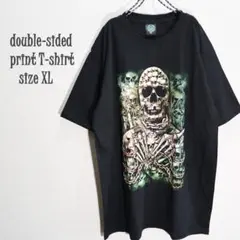 【新品】バンドTシャツ　XL　ドクロ　スカル　902-090-01