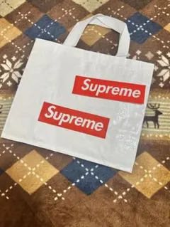 Supreme エコバッグ ホワイト