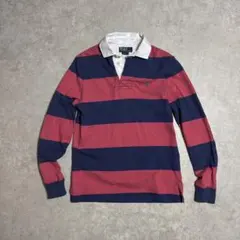 Polo RalphLauren ラガーシャツ　長袖　太ボーダー