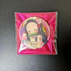 鬼滅の刃　クリームソーダ　缶バッジ　竈門禰豆子