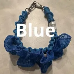 パラコードハンドストラップ《ブルー》