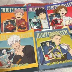 呪術廻戦 H賞 ステッカーセット 全5種コンプリートセット セガラッキーくじ