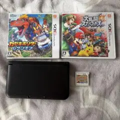 ニンテンドー　Nintendo 3DS LL ブラック + ゲーム3本セット