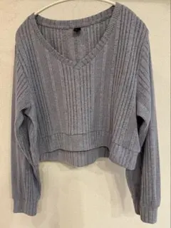 ニット ショート丈