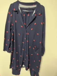 マタニティパジャマ2枚セット　ワンピース型Lサイズ　パジャマ型L〜LLサイズ