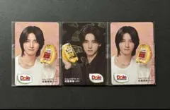 Dole バナナ番長 JO1 佐藤景瑚 トレカ 3枚セット