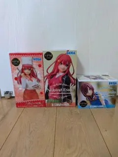 五等分の花嫁　フィギュア3点セット　三玖　五月