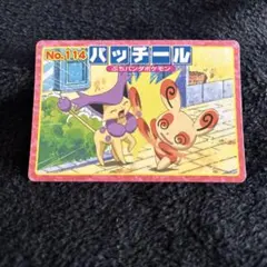 ポケモン トップ サンカード　No114 パッチール トップ製菓