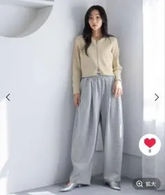 ローリーズファーム　ダブルジップクロップドカーディガンのサムネイル