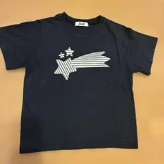Soup 半袖Tシャツ 星柄 ネイビー