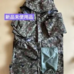赤城工業 GORE-TEX 迷彩 ウィンドウブレーカー 上下セット Mサイズ 