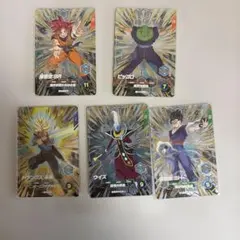 ドラゴンボール スーパーダイバーズ SDV11-PURコンプセット5枚 - メルカリ