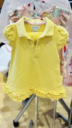 【値下げ】ラルフローレン ベビー9ヶ月〜ワンピース3点＋パーカー付【送料込】