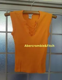 Abercrombie&Fitch★ノースリーブ タンクトップ オレンジのサムネイル