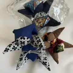 ちりめん細工古布