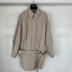 ⚡️RIM.ARK⚡️Cuff belted big SH ベージュ フリー - メルカリ