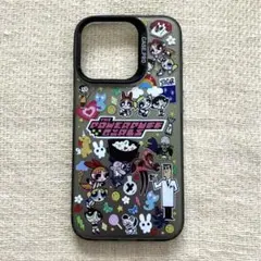 新品 パワーパフガールズ スマホケース iPhone15 pro