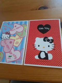 Hello Kitty ハガキ３枚セット
