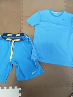 Nike 青 Tシャツ ショートパンツ セット