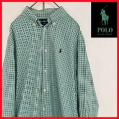 POLO Ralph Lauren ラルフ 長袖シャツ 古着 オールドタグ