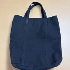 コムサイズム　COMME CA ISM トートバッグ ブラック　キャンバスのサムネイル