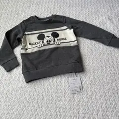 【新品未使用】ミッキーマウス トレーナー サイズ120 値下げ中