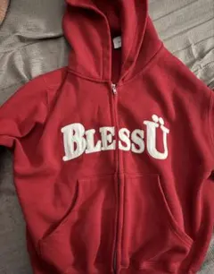 BlessU レッド パーカー swag 値下げ可能 - メルカリ