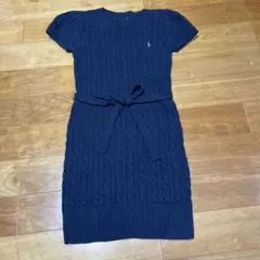 ポロラルフローレン　ガールズ　ニットワンピース