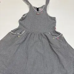 最終値下げ！！mikihouse ギンガムチェック ワンピース 130