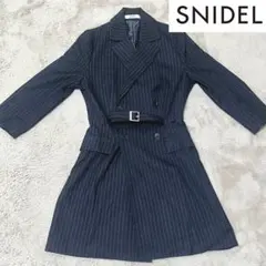 ✨お値下げ✨SNIDEL ストライプ ダブルブレスト ワンピース