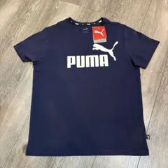 プーマ　新品Tシャツ　160サイズ　ネイビー